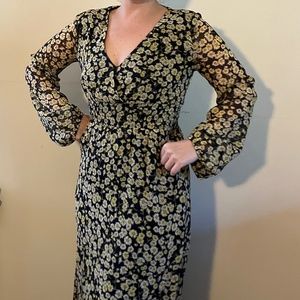 PULL & BEAR - Long daisy dress